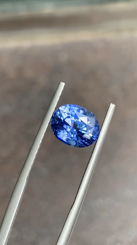 3.05ct Heated Blue Sapphire
