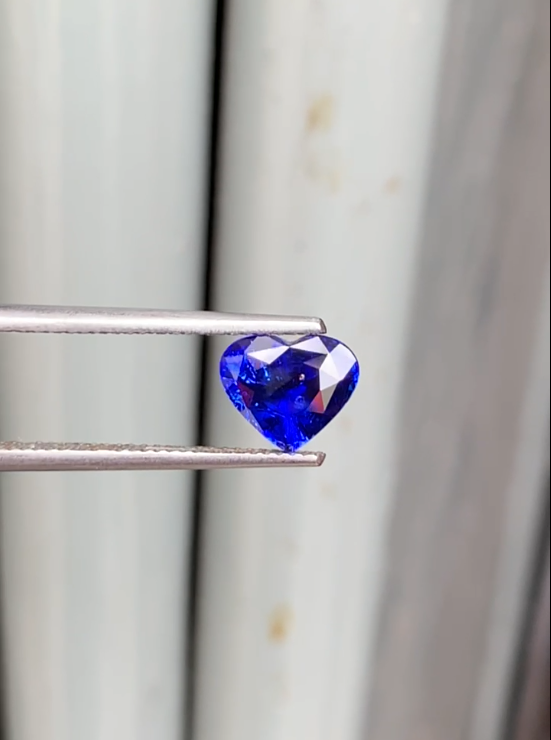 1.07ct Heated Blue Sapphire