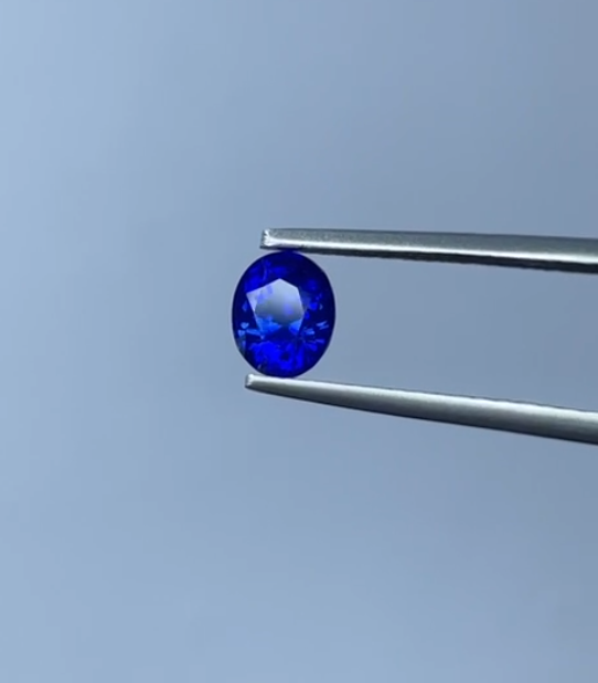 1.13ct Heated Blue Sapphire